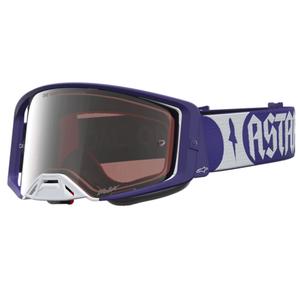 Ochelari motocross Alpinestars Supertech Atrox albastru-alb