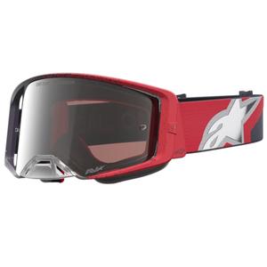 Ochelari motocross Alpinestars Supertech negru-roșu