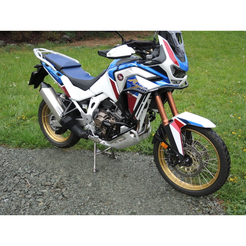 Engine guards RDMOTO Negru upper + lower pentru HONDA CRF 1100 L Africa Twin 2020-2023