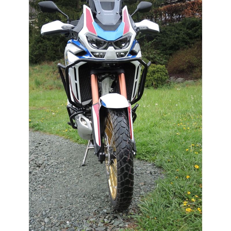 Engine guards RDMOTO Negru upper + lower pentru HONDA CRF 1100 L Africa Twin 2020-2023