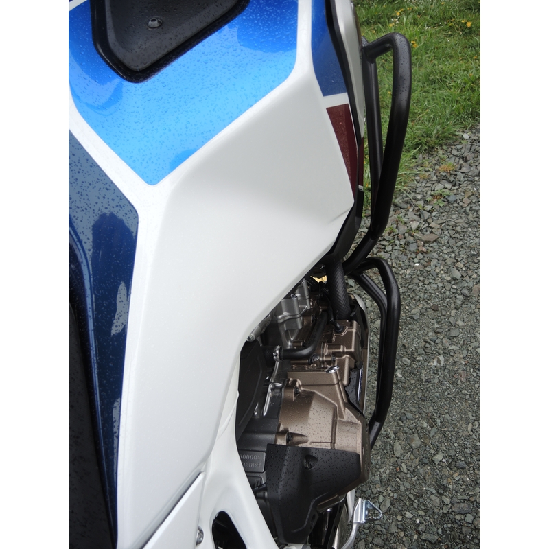 Engine guards RDMOTO Negru upper + lower pentru HONDA CRF 1100 L Africa Twin 2020-2023