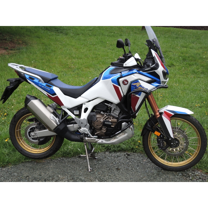 Engine guards RDMOTO Negru upper + lower pentru HONDA CRF 1100 L Africa Twin 2020-2023