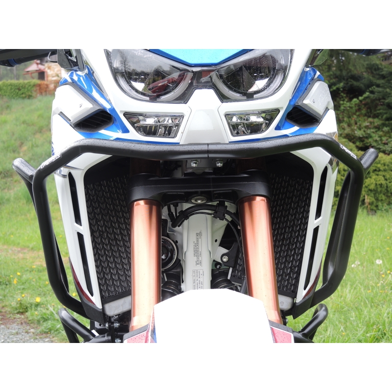 Engine guards RDMOTO Negru upper + lower pentru HONDA CRF 1100 L Africa Twin 2020-2023