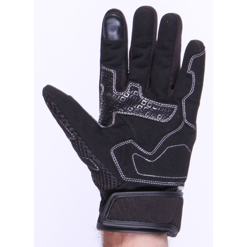 Mănuși de motociclete RSA Sneaker negru și alb Vânzări lichidare