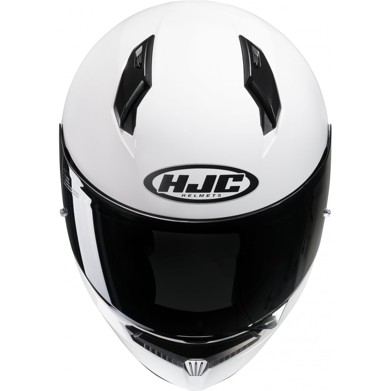 Cască integrală pentru motocicletă HJC C10 Alb solid - calitatea a II-a - II. calitate - II. calitate