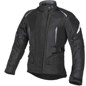Geacă de motocicletă pentru femei Ayrton Teressa II Flow negru-gri - calitatea a II-a - II. calitate 
