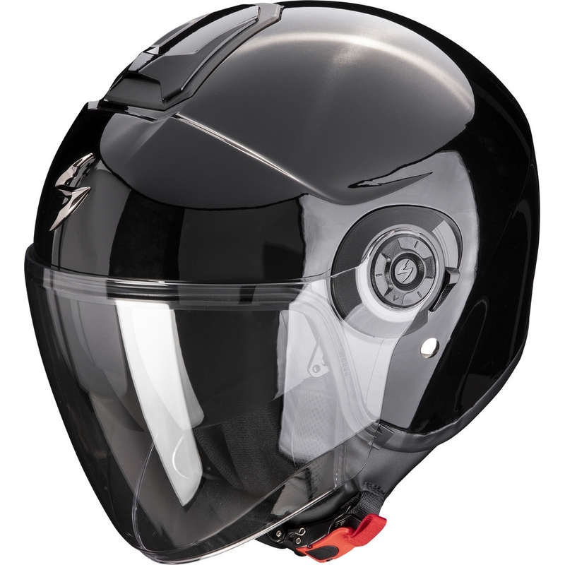 Cască Scorpion EXO-CITY II Solid neagră - calitate a doua - II. calitate 