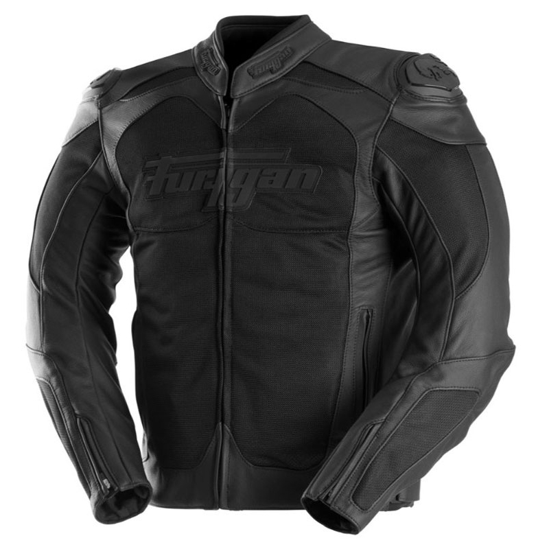 Geacă de motocicletă din piele Furygan Speed Mesh 3 neagră - calitatea a II-a - II. calitate 