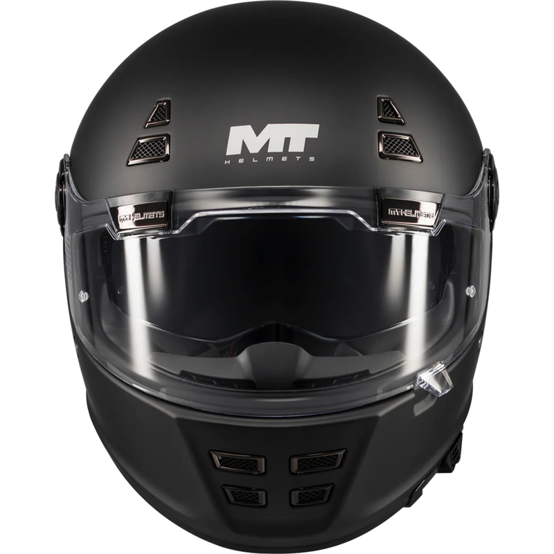 Cască integrală pentru motocicletă MT Jarama SV Pure A1 negru mat - II. calitate - II. calitate 