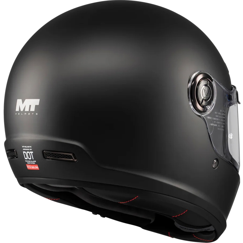 Cască integrală pentru motocicletă MT Jarama SV Pure A1 negru mat - II. calitate - II. calitate 