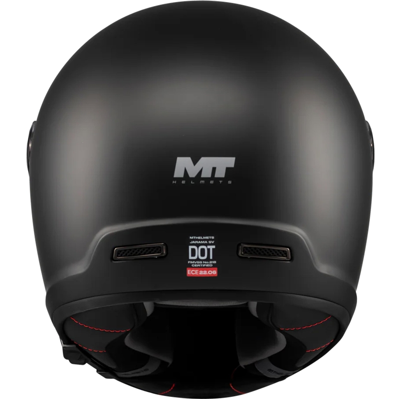 Cască integrală pentru motocicletă MT Jarama SV Pure A1 negru mat - II. calitate - II. calitate 