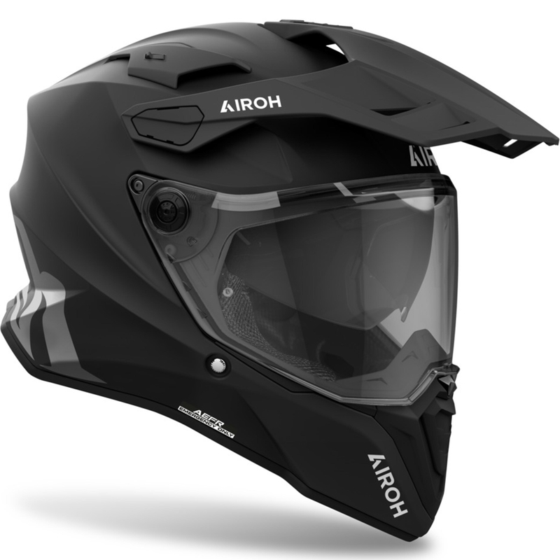 Cască Enduro Airoh Commander 2 Color negru mat - calitatea a II-a - II. calitate - II. calitate 