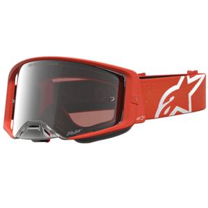 Ochelari motocross Alpinestars Supertech Vesta portocaliu-argintiu