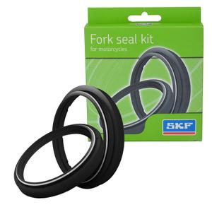 Seals Kit (oil - dust) SKF OHLINS KITB-43O 43x55.1x9 / 43x55.55x5 Negru