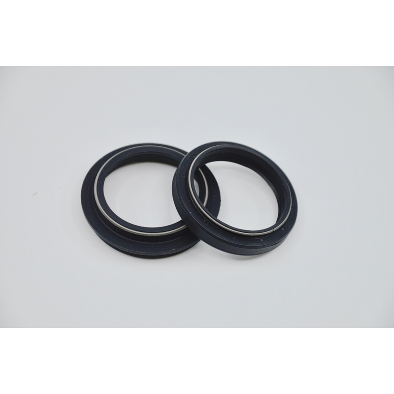 Seals Kit (oil - dust) SKF OHLINS 43x55.1x9 / 43x55.55x5 Negru