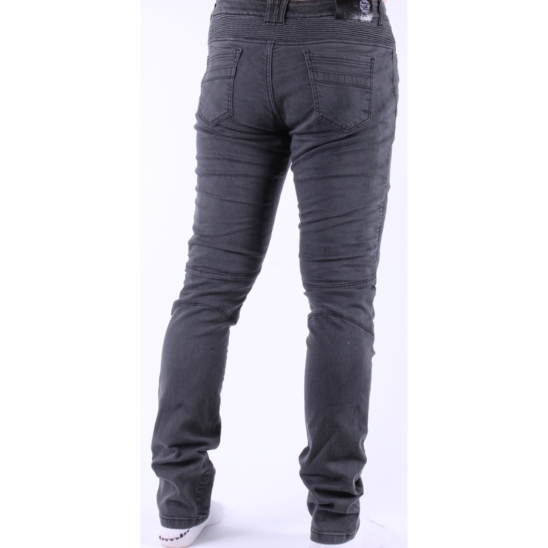 Blugi moto Street Racer Moro gri lichidare