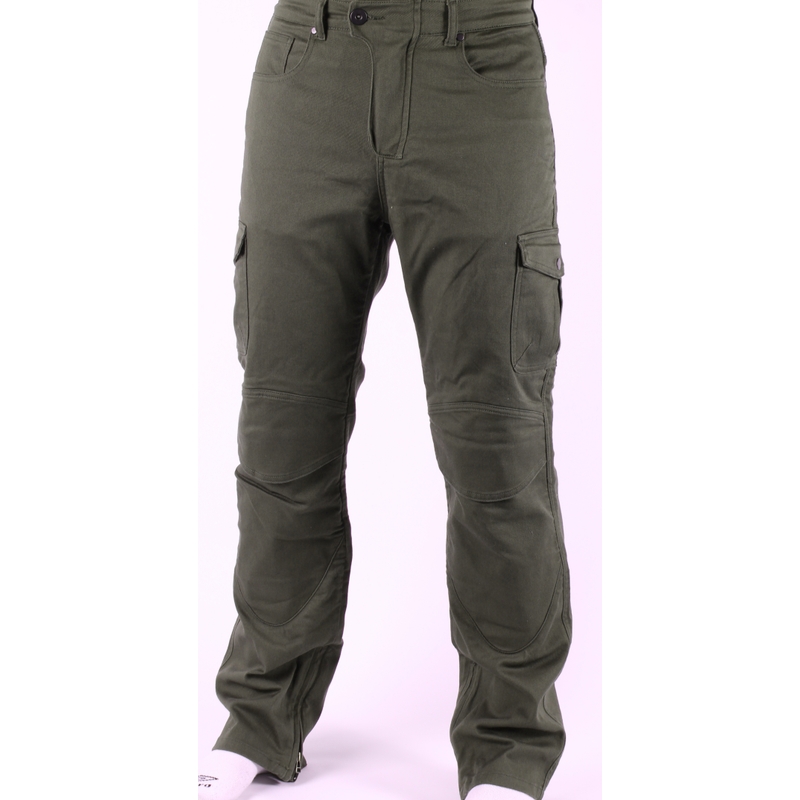 Motocicleta Jeans Label kaki verde kaki lichidare