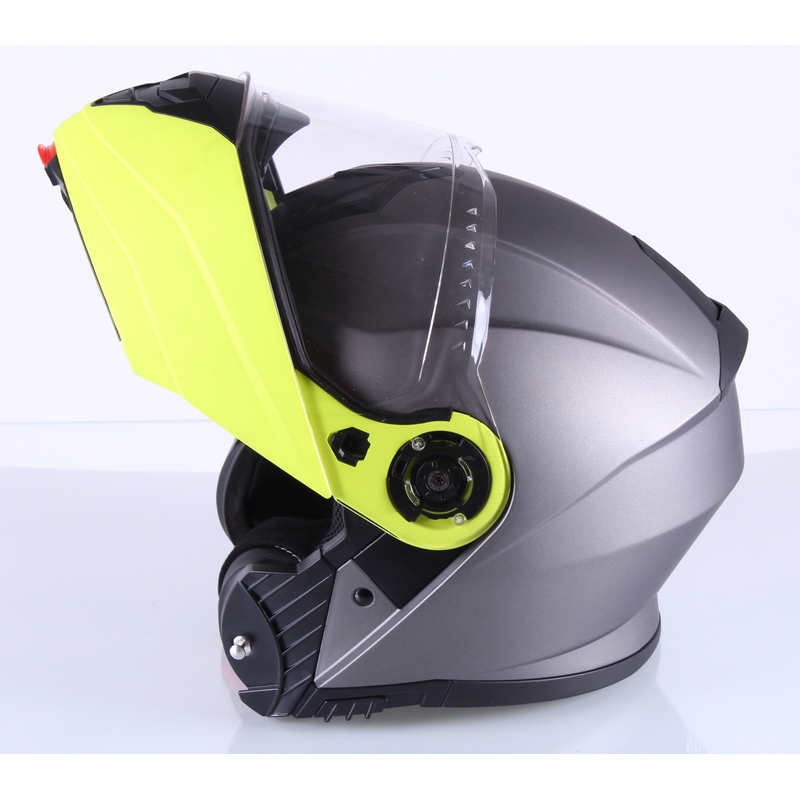 Cască de motocicletă RSA Titanos gri-galben-fluo lichidare
