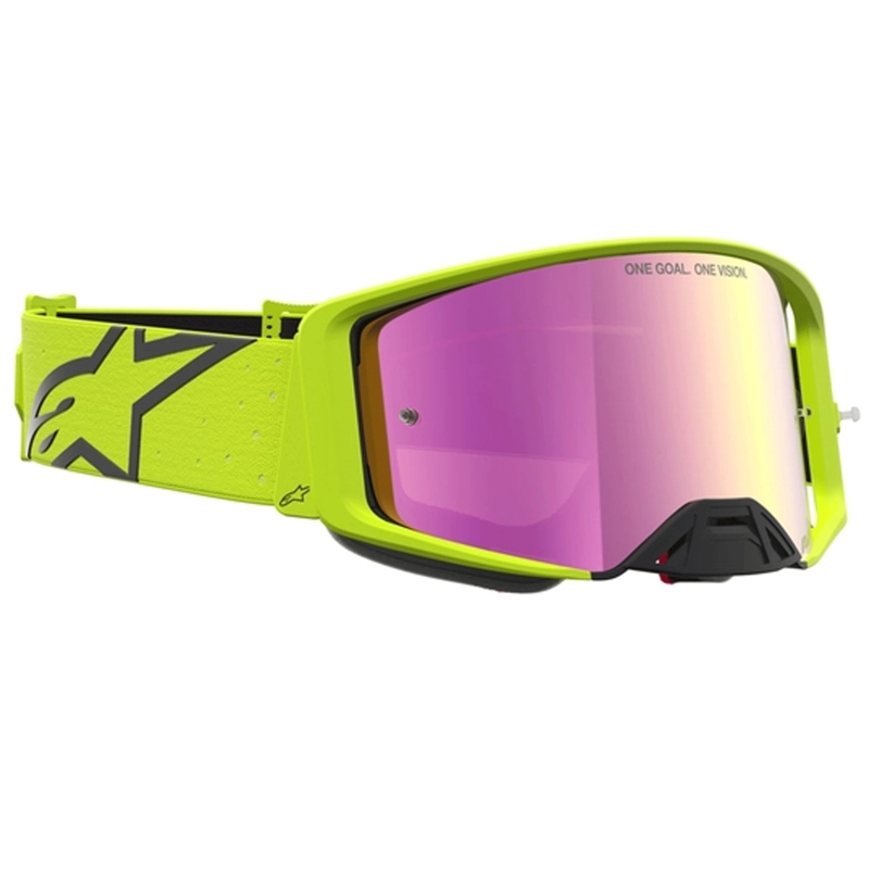 Ochelari motocross Alpinestars Supertech Vesta, fluo-galben-negru