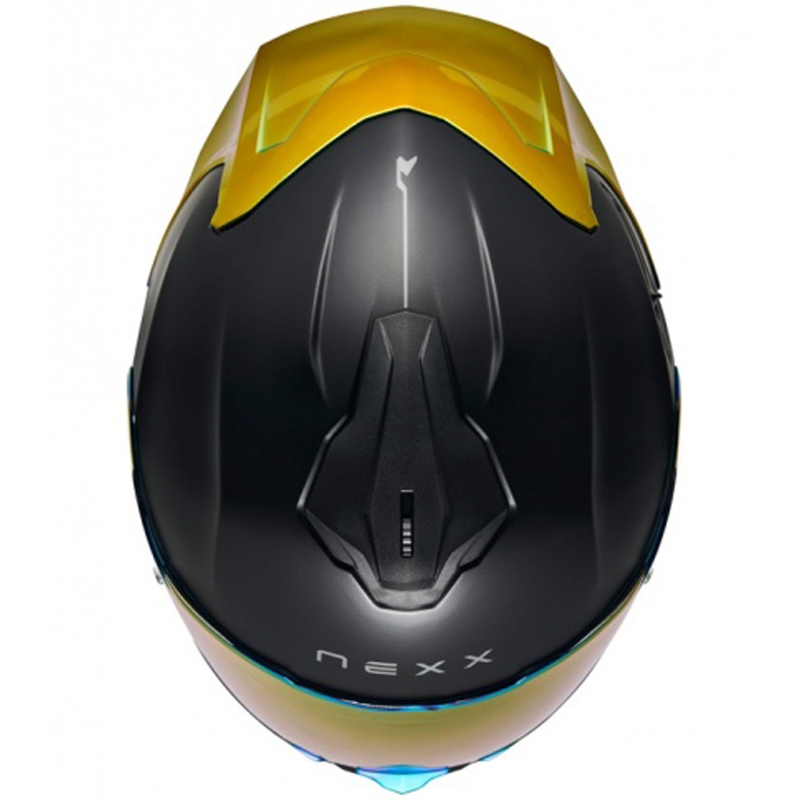 Casca moto integrala NEXX Y.100R Subsonic negru-rosu mat - II. calitate - II. calitate  lichidare