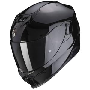 Cască integrală Scorpion EXO-520 EVO AIR Solid, neagră lucioasă, ofertă 2 - Calitatea II lichidare - II. calitate 