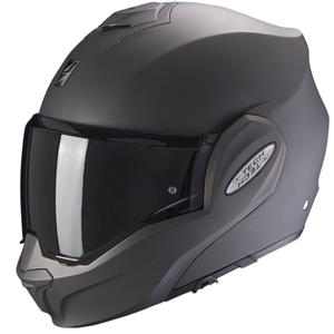 Cască de motocicletă rabatabilă Scorpion EXO-TECH EVO Solid antracit mat - II. calitate - II. calitate 
