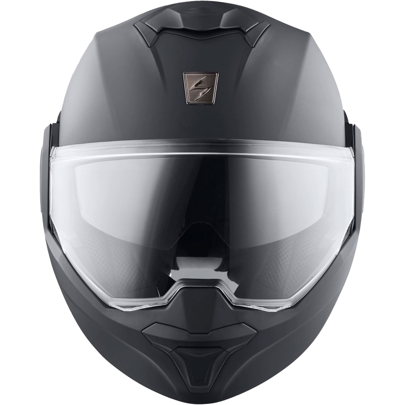 Cască de motocicletă rabatabilă Scorpion EXO-TECH EVO Solid antracit mat - II. calitate - II. calitate 