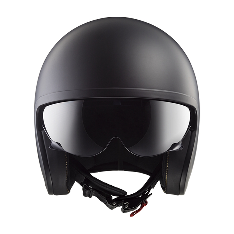 Cască de motocicletă deschisă LS2 OF599 Spitfire II Solid negru mat 2 - calitatea a II-a - II. calitate 