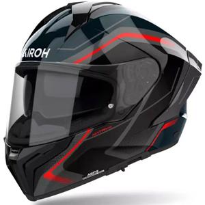 Cască de motocicletă integrală Airoh MATRYX Wide negru-gri-roșu