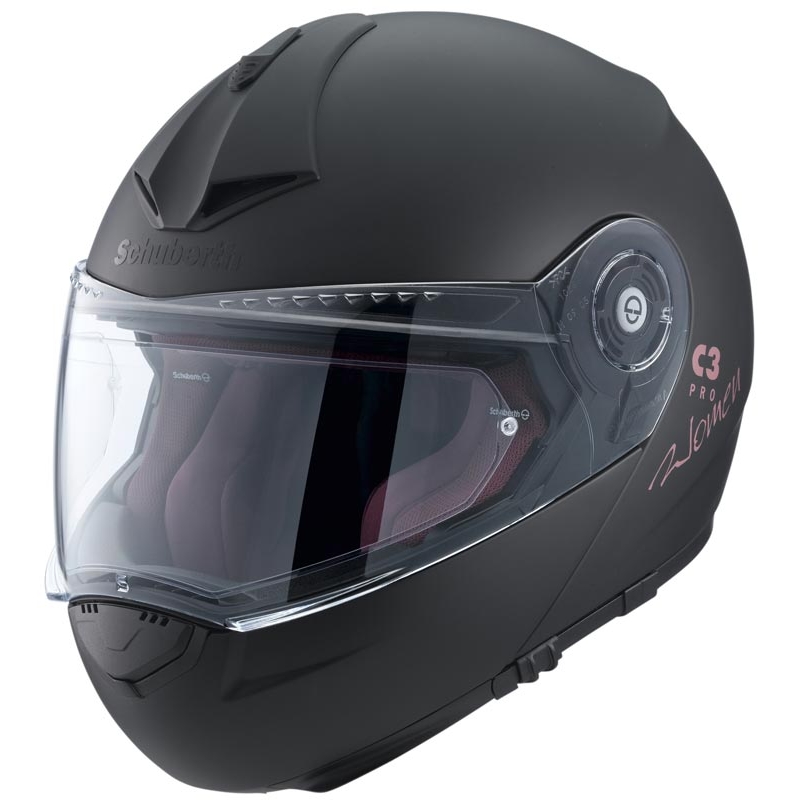 Cască de protecție pentru femei Schuberth C3 Pro Black Matte Flip-up Helmet Sale lichidare