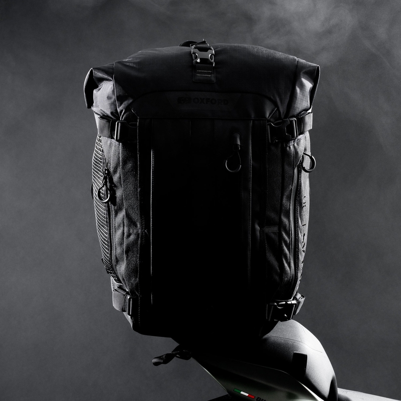 Geantă motocicletă Oxford Atlas B-20 Advanced Backpack 20 l gri - II. calitate - II. calitate