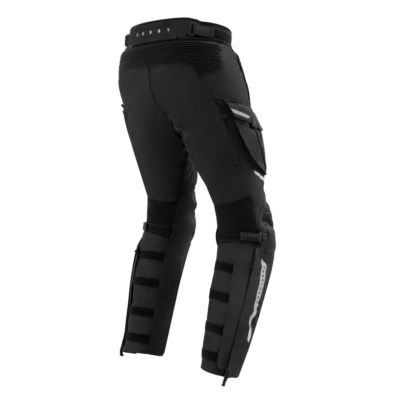 Pantaloni de motocicletă Rebelhorn Cubby V, negri - calitatea a doua - II. calitate - II. calitate 