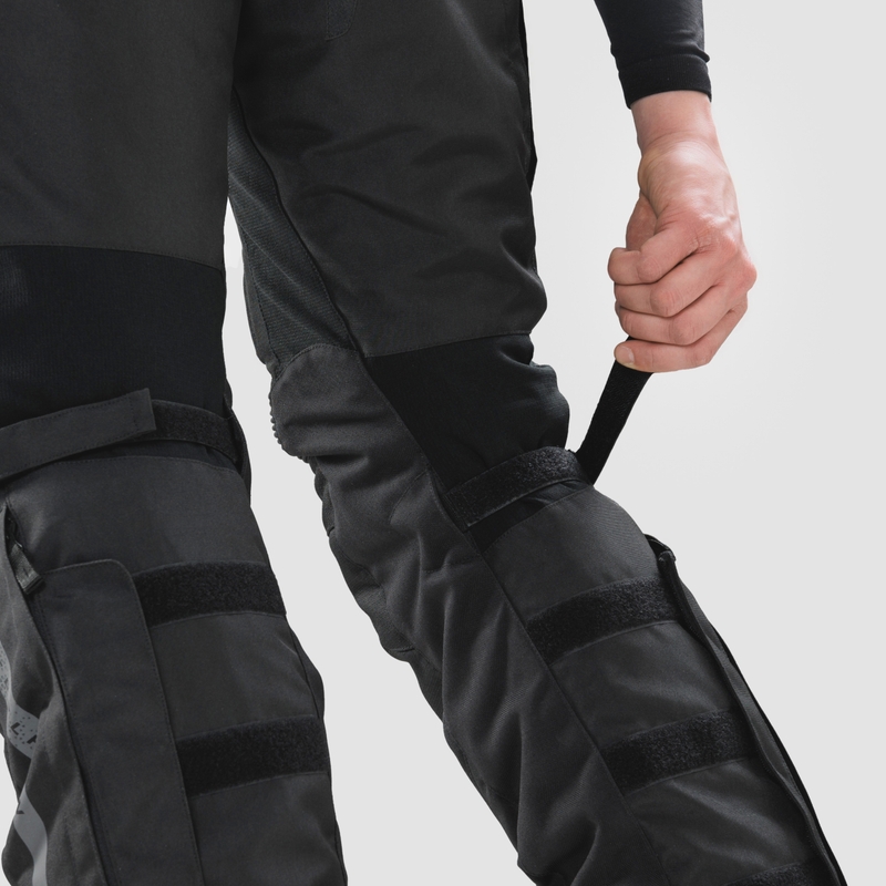 Pantaloni de motocicletă Rebelhorn Cubby V, negri - calitatea a doua - II. calitate - II. calitate 