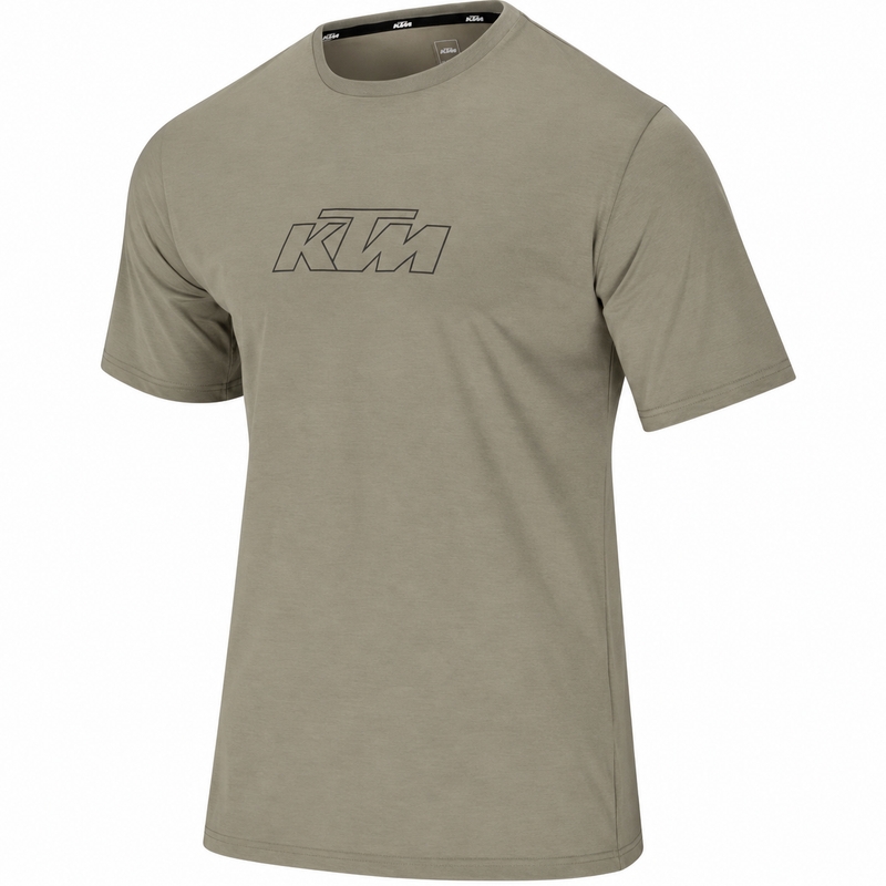 Tricou KTM Essential Stealth bej