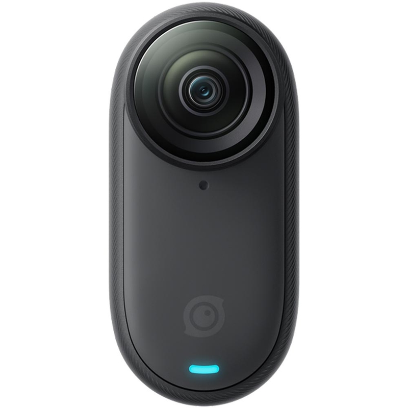 Cameră de acțiune Insta360 GO 3S pentru motocicletă, încorporată în cască, neagră