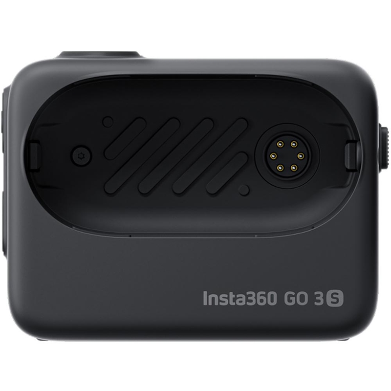 Cameră de acțiune Insta360 GO 3S pentru motocicletă, încorporată în cască, neagră