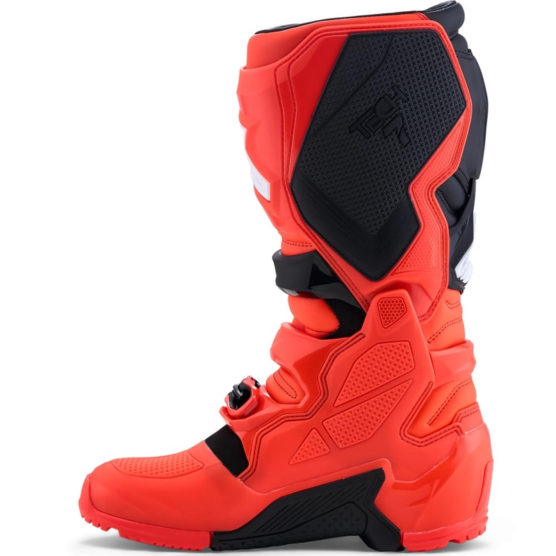 Ghete moto Alpinestars TECH 7 Enduro roșu fluo-negru