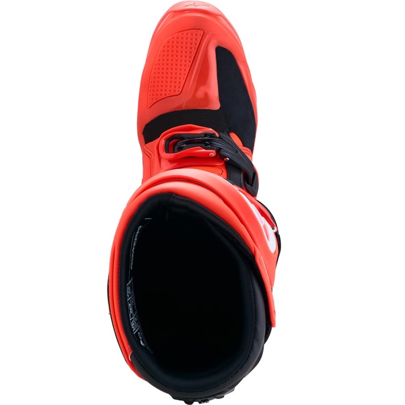 Ghete moto Alpinestars TECH 7 Enduro roșu fluo-negru