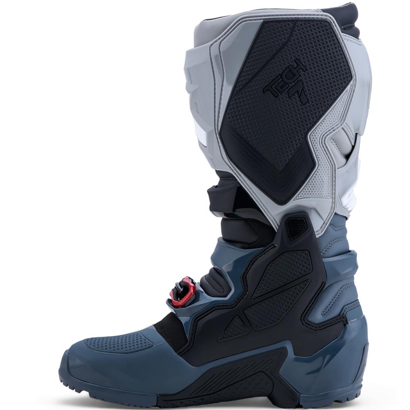Ghete Motocicletă Alpinestars TECH 7 Enduro Drystar Gri Închis-Gri Deschis-Roșu