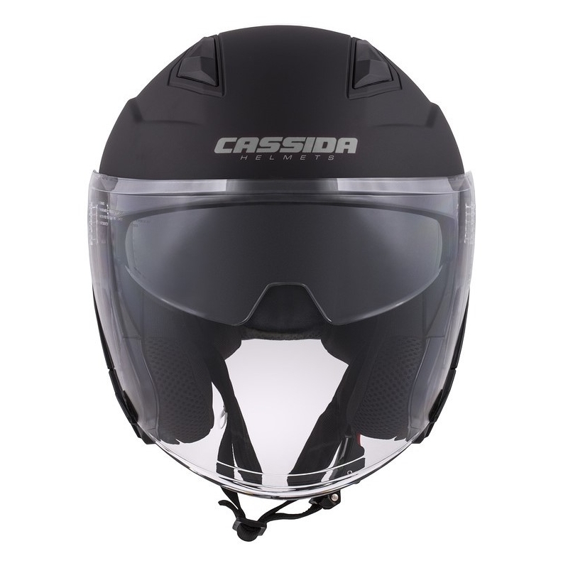 Cască de motocicletă Cassida Jet Tech Open negru mat