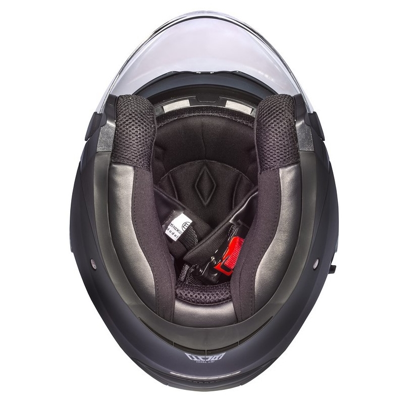 Cască de motocicletă Cassida Jet Tech Open negru mat