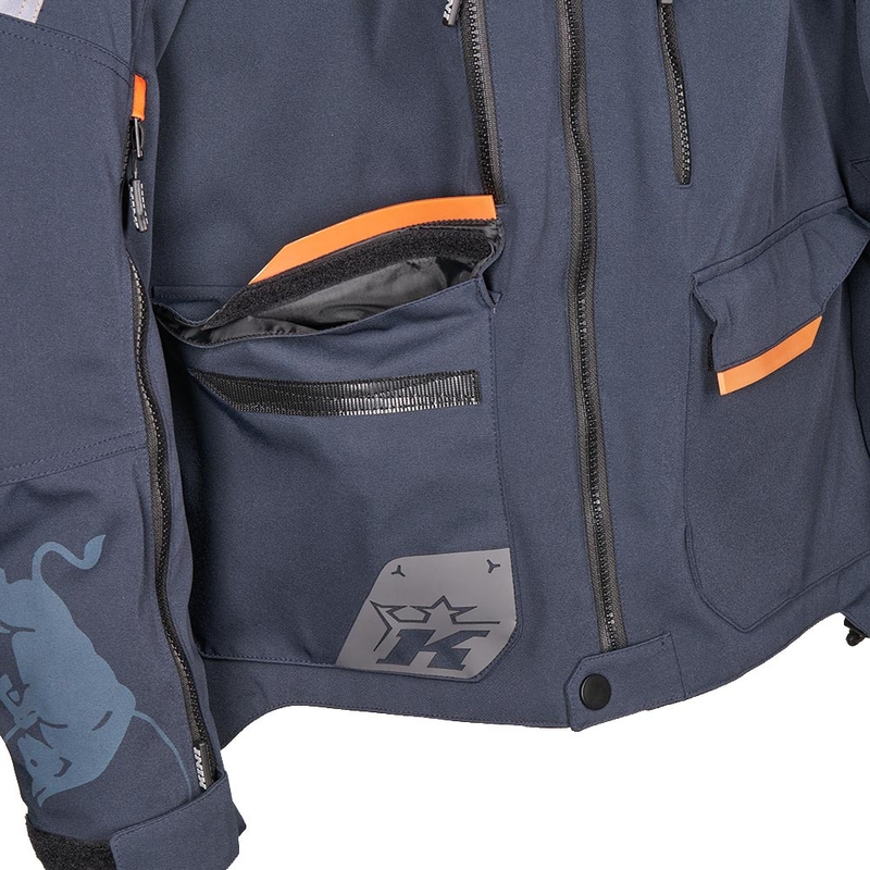 Geacă motocross KINI Red Bull EXC 2.0 antracit-bej