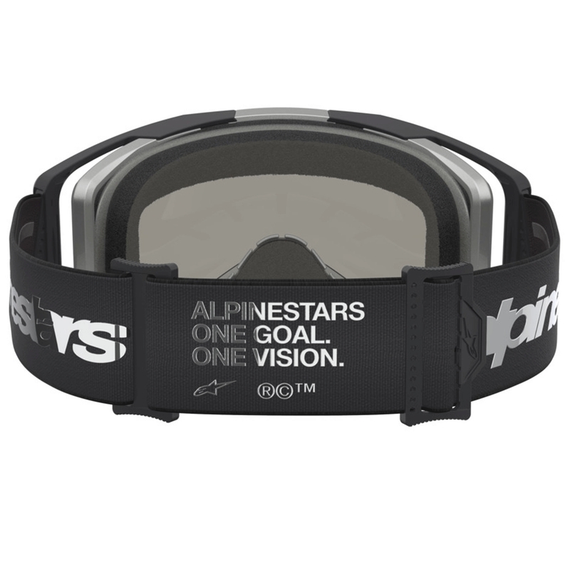 Ochelari motocross Alpinestars Vision 8 Amber negru-argintiu