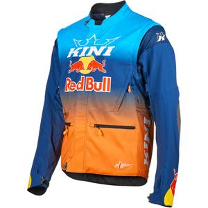 Geacă motocross KINI Red Bull 1.0 Rallye albastru-portocaliu