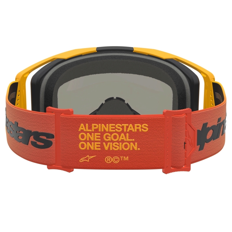 Ochelari motocross Alpinestars Vision 8 Amber galben-roșu-negru