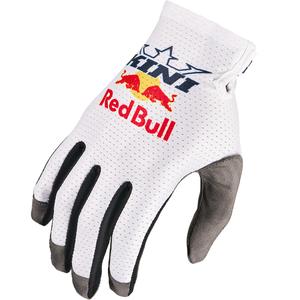 Mănuși motocross KINI Red Bull 1.0 RXP albe