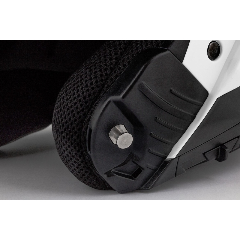 Cască de motociclist Cassida Compress 2.0 Refraction alb-negru-galben-fluo