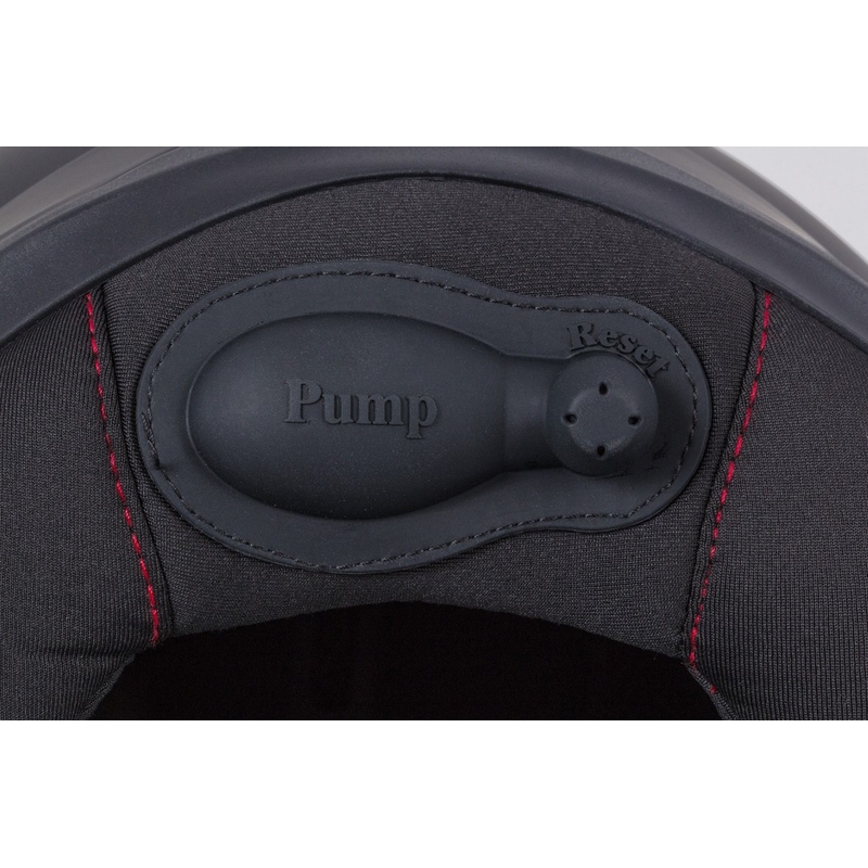 Cască de motocicletă Cassida Compress 2.0 Refraction negru-gri-roșu cu clapetă flip-up