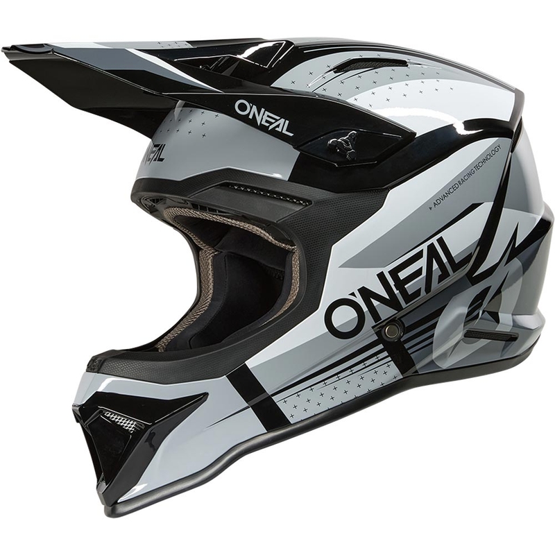 Cască motocross O'Neal 1SRS RC negru-gri