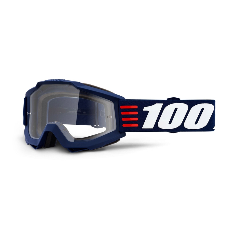 Ochelari de motocros 100% Accuri ART DECO (plexi transparent)